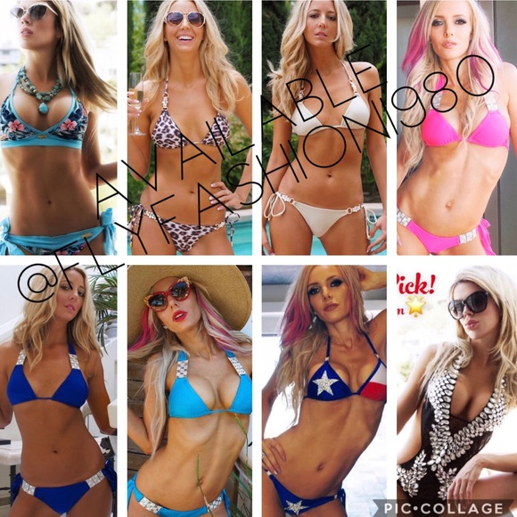 WATER VIXEN Crystal Couture one piece swim… - Picture 13 of 17